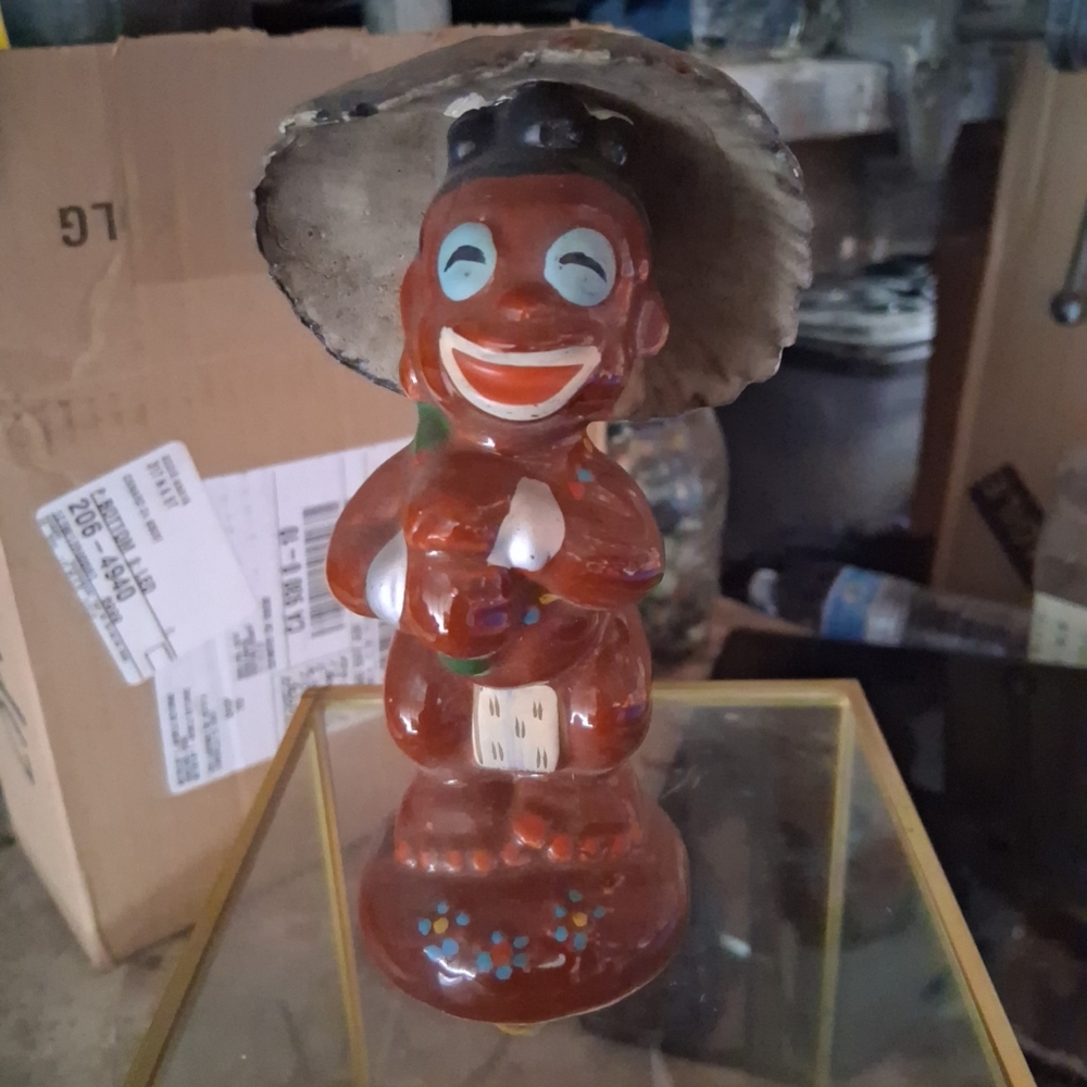 Vintage Josef Original "Congo" Black Americana Folk Art